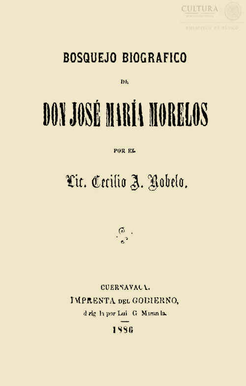 Imagen de Bosquejo biografico Don José María Morelos