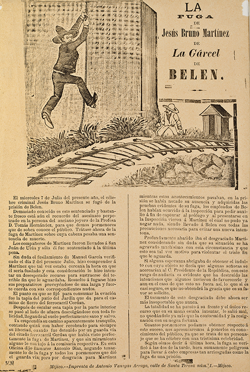 Imagen de La Fuga de Jesús Bruno Martínez de la Cárcel de Belén