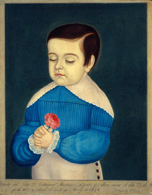 Imagen de Retrato del niño Eustaquio Martínez Negrete y Alva