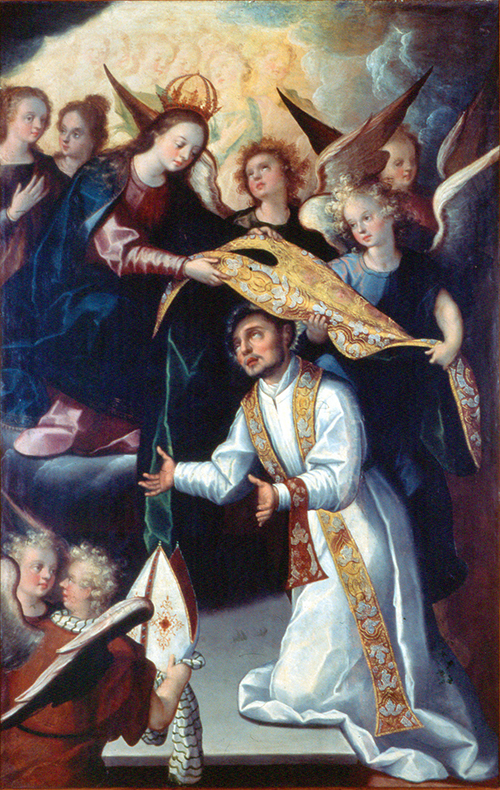 Imagen de La Imposición de la Casulla a San Ildefonso de Manos de la Virgen